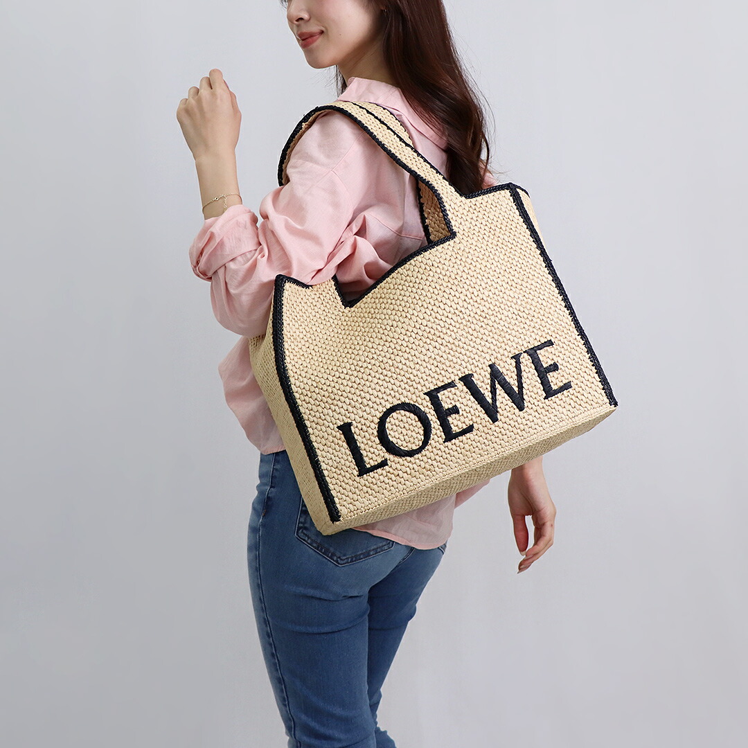 楽天市場】LOEWE ロエベ ロエベフォント トート ミニバッグ