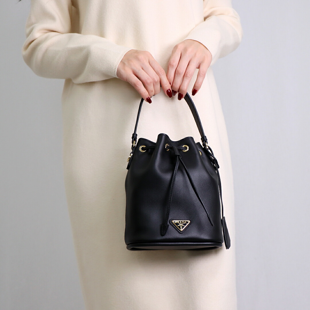 楽天市場】PRADA ポーチ プラダブラック NEROヴィアッジオ