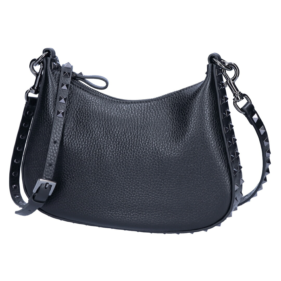 【継続期間制限事項通貨価値】 ヴァレンティノ バレンティノガラバーニ ガラヴァーニ VALENTINO GARAVANI 2WAY御徒面子 ロックスタッズ ホー洋弓 スモール 5W2B0M37HAD 0NO NERO