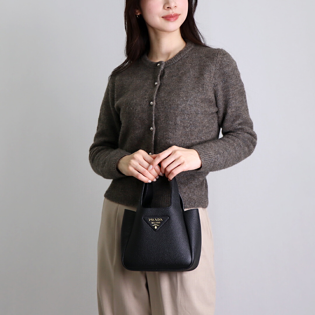 楽天市場】プラダ PRADA 2WAYバッグ CANAPA RICAMO カナパ