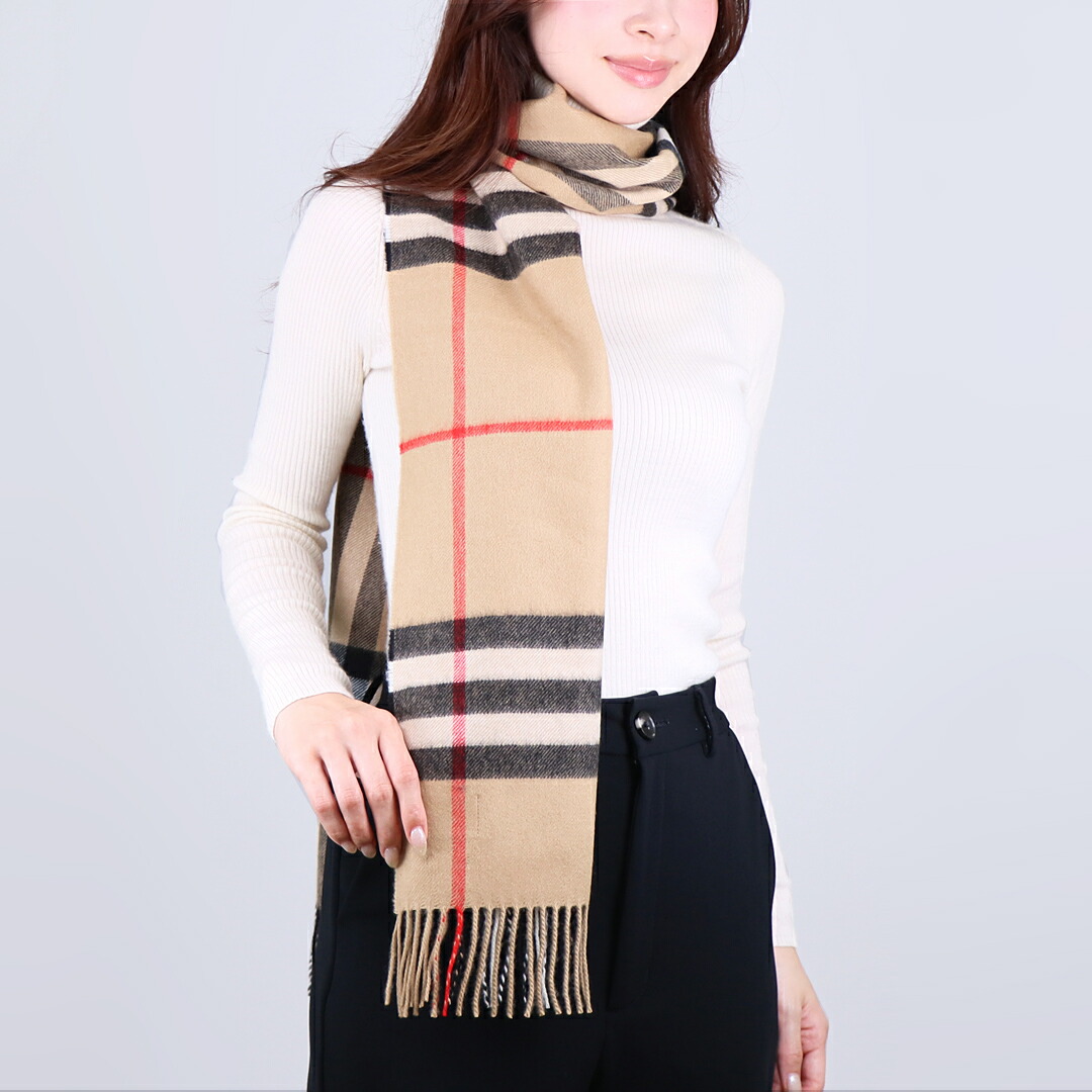 Burberry マフラー カシミア 8049711 B1017 8049712 A1397 BURBERRY バーバリー マフラー チェックカシミアスカーフ