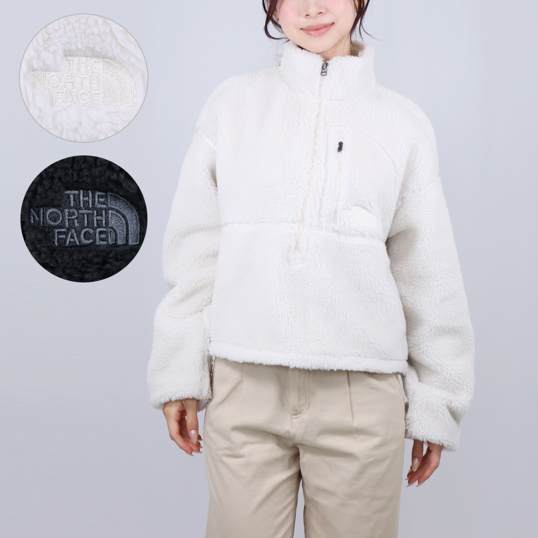 北の方人間の顔 THE NORTH FACE レディース ティーシャツ ボア上衣 W EXTREME PILE 2 PULLOVER NF0A88ZC 【お取り寄せ】 トップス-レディースファッション