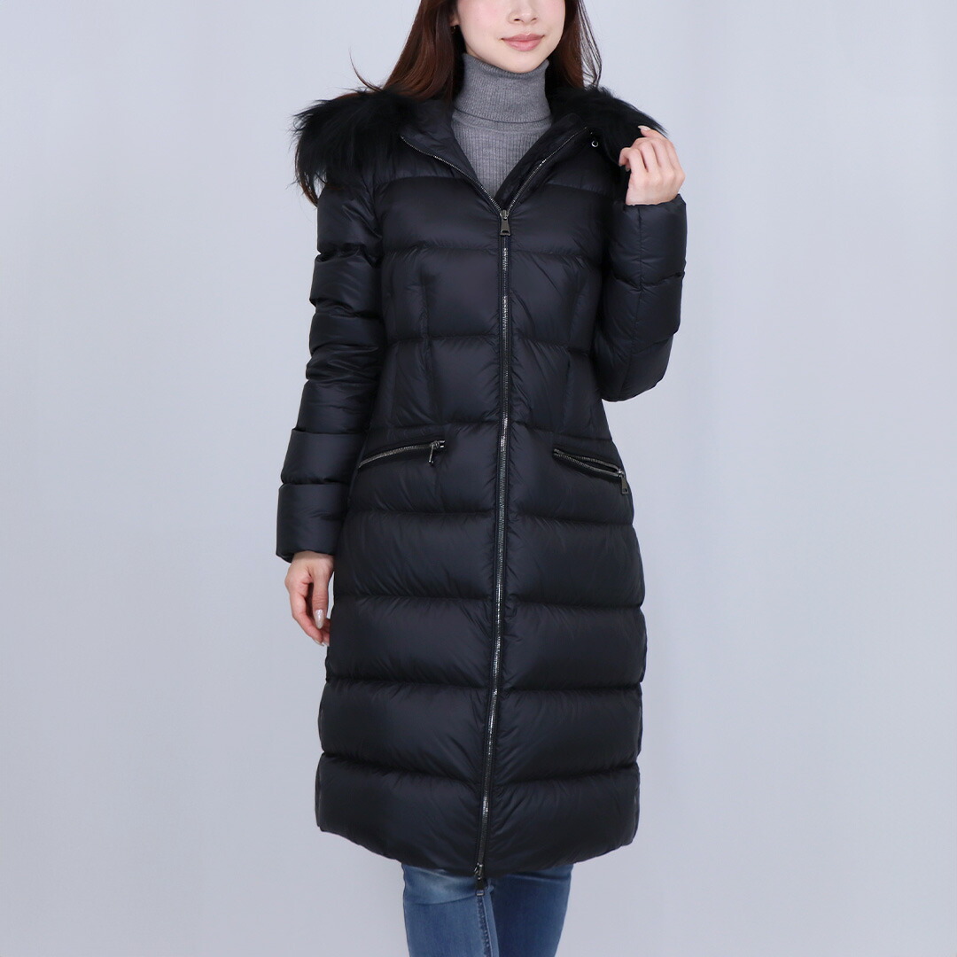 試着のみ　モンクレールロングダウンコートT A L E V Ｅ　タレブ　サイズ2 ダウンシリーズvol.1【MONCLER】人気アイテムを着比べてみよう