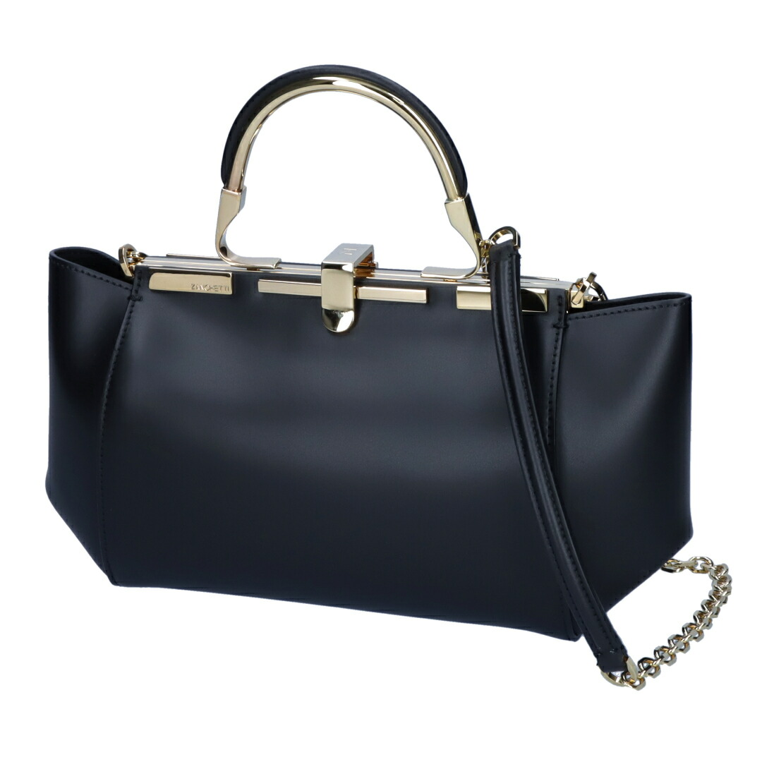 【訳あり】【H-2】ザンケッティ ZANCHETTI 2WAY御徒面子 AMLETO 20AM 23E20AM718 黒いこと(010LT NERO)【差し上げ物不可】