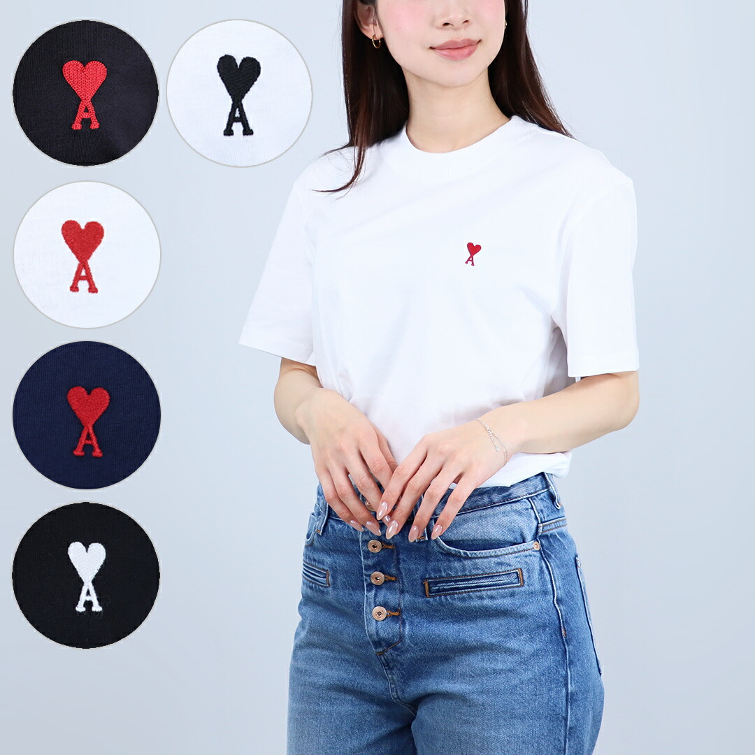 楽天市場】AMI Paris Tシャツ 半袖 アミ パリス AMI DE COEUR AMI