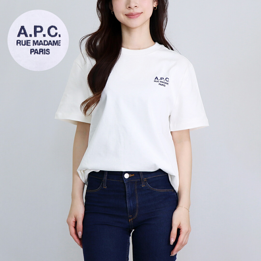 国内発送 A.P.C アーペーセー 半袖Tシャツ COHBW F26387 楽天市場】アーペーセー A.P.C. レディース 半袖Tシャツ COHBW