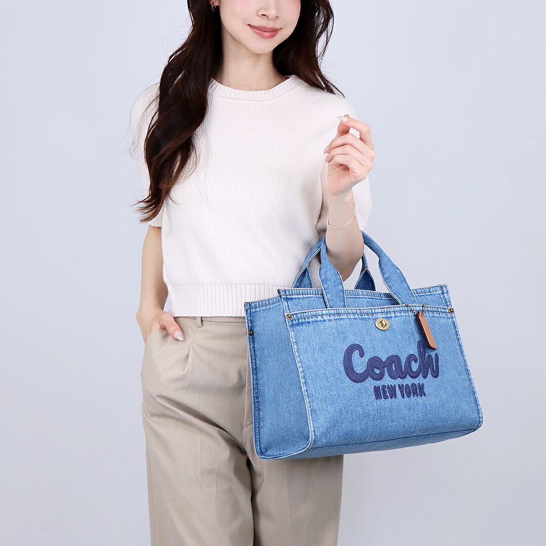 COACH レディース トートバッグ CAM71 B4NA COACH コーチ トートバッグ ショルダーバッグ カーゴトート