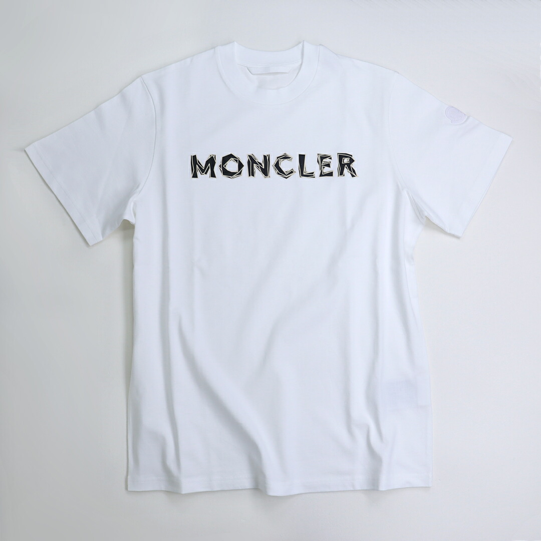 MONCLER☆関税込☆フロントロゴパッチ コットン 半袖Tシャツ s-musee_360417134
