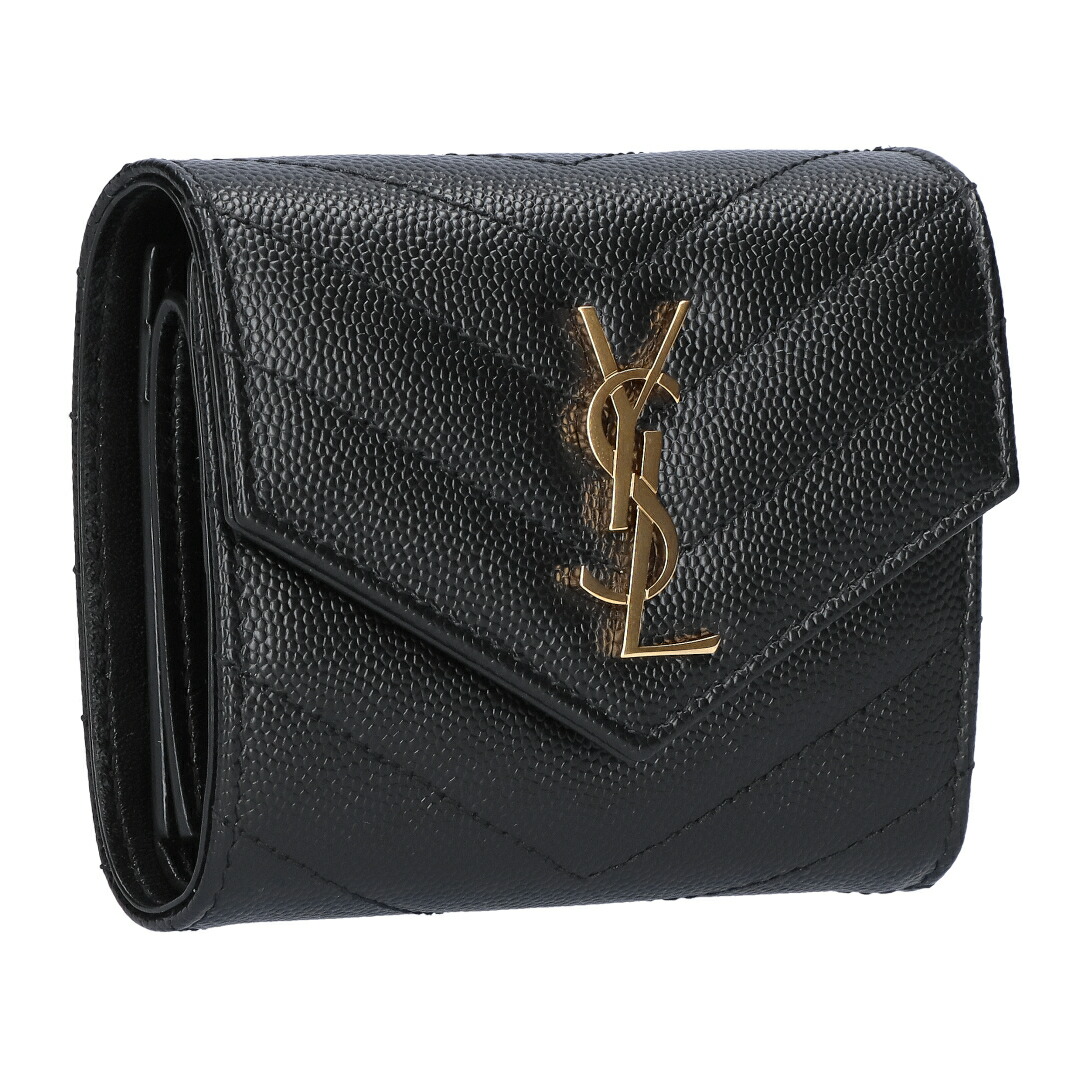 SAINT LAURENT サンローラン  長財布　レオパード 楽天市場】サンローラン SAINT LAURENT PARIS 三つ折り財布
