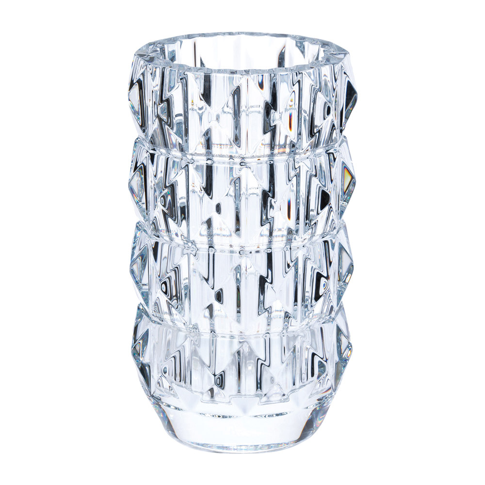 バカラ BACCARAT 花瓶 ベース ルクソール ラウンドベース クリア 2811-534 23cm 【お取り寄せ】