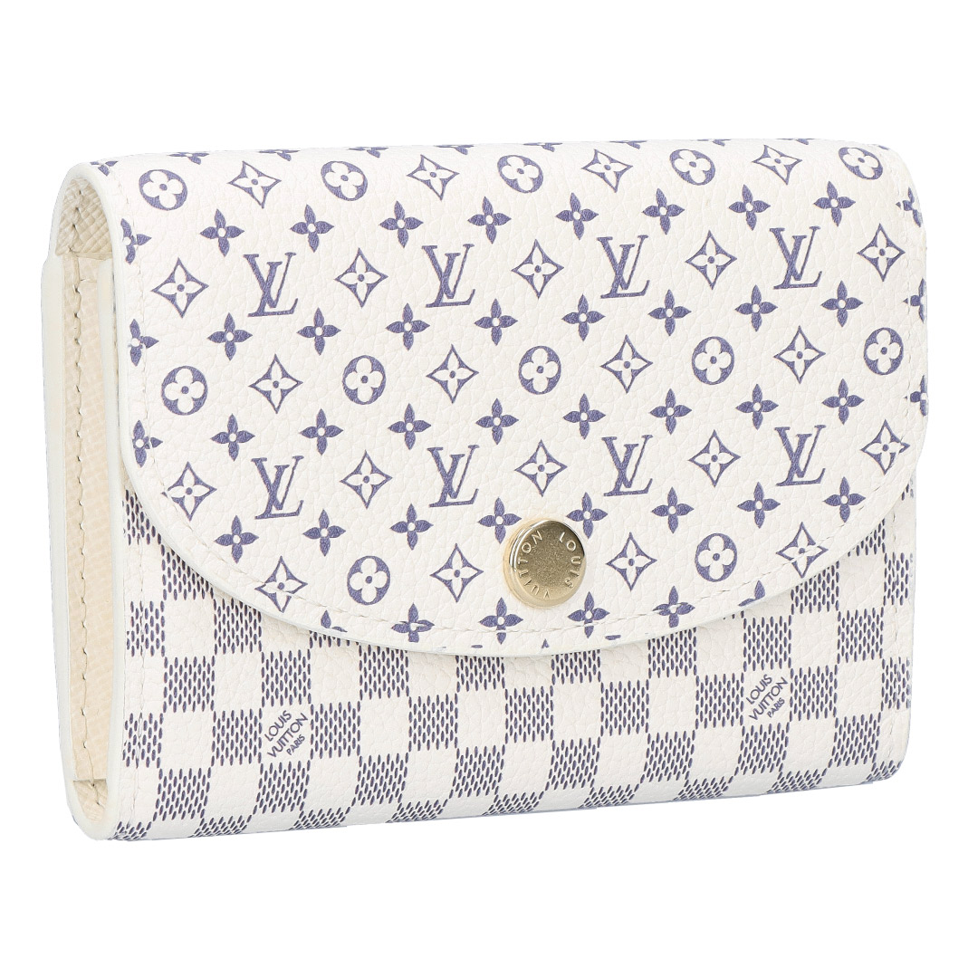 ルイ・ヴィトン ポルトフォイユ マルコ 財布 ダミエ　ホワイト N60018 楽天市場】ルイヴィトン財布 LOUIS VUITTON ダミエアズール