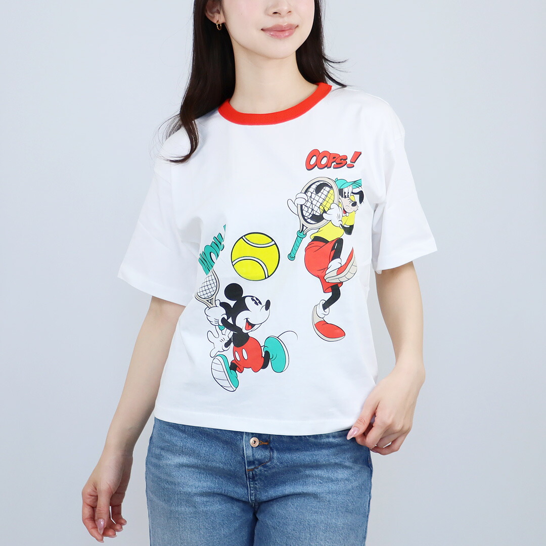 マークジェイコブス MARC JACOBS キッズ レディース 半袖Tシャツ SSTシャツ DISNEYコラボ W60767 KIDS BOY WHITE｜テザーレブランドショップ