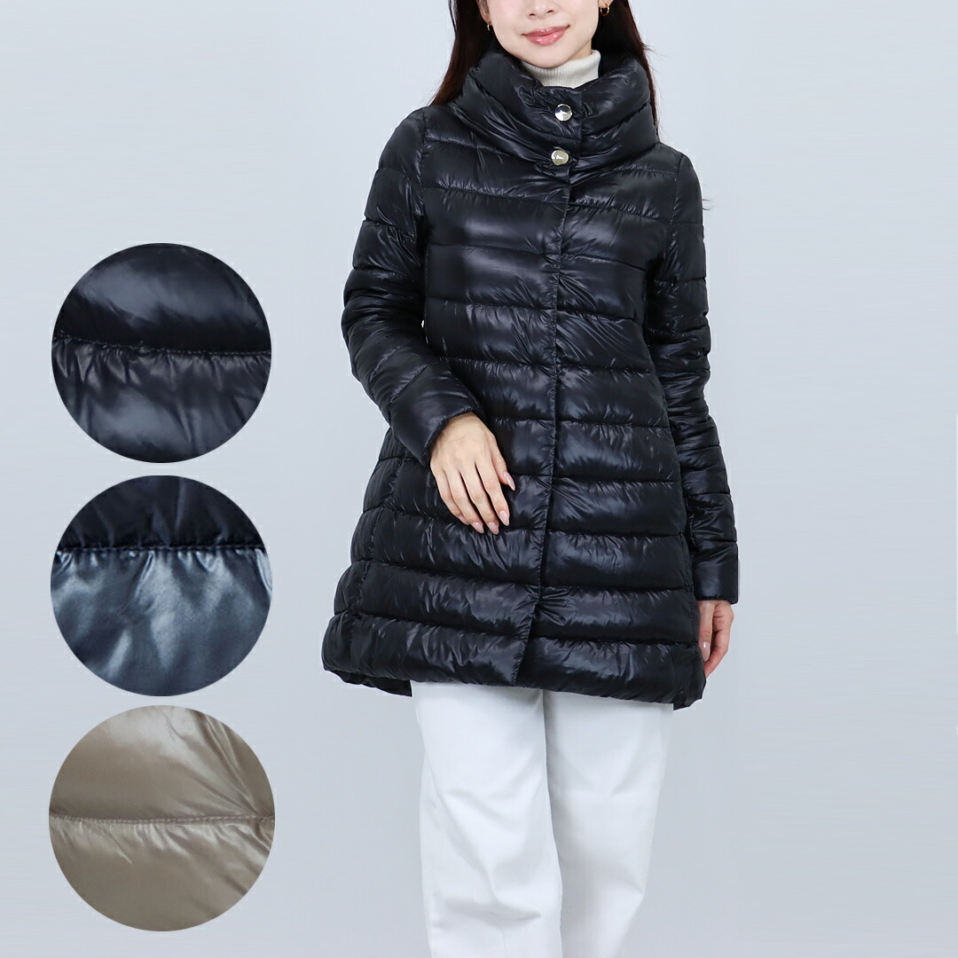 楽天市場】HERNO ヘルノ ダウンコート ネイビー PI0850D 19288 9201