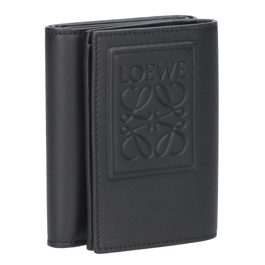 LOEWE ロエベ 折財布 アナグラム トライフォールド ウォレット 2216 ☆LOEWE☆アナグラム トライフォールド ウォレット♡ (LOEWE