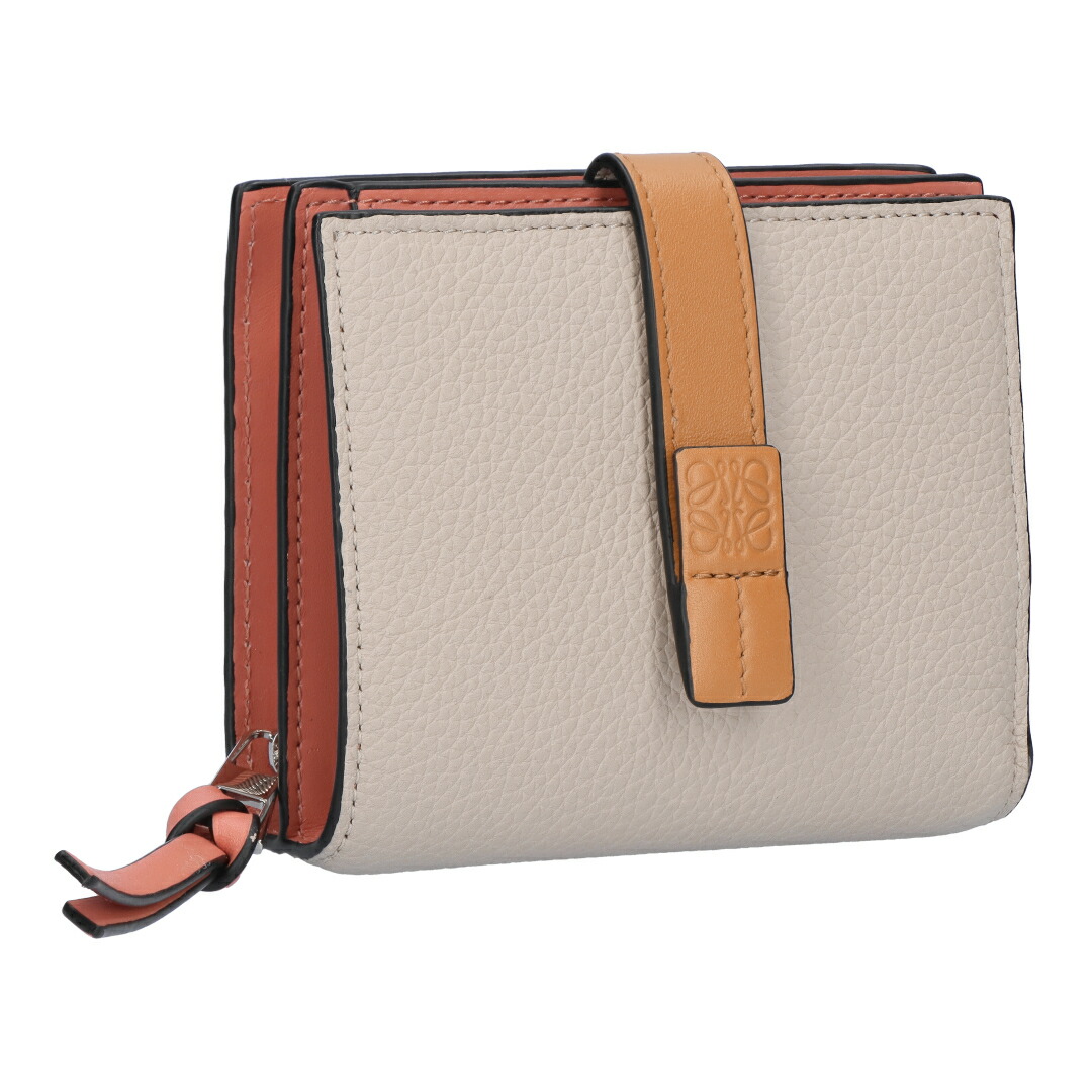 LOEWE ロエベ 二つ折り財布 小銭入れ 楽天市場】ロエベ LOEWE 財布 二つ折り KNOT コンパクト ジップ