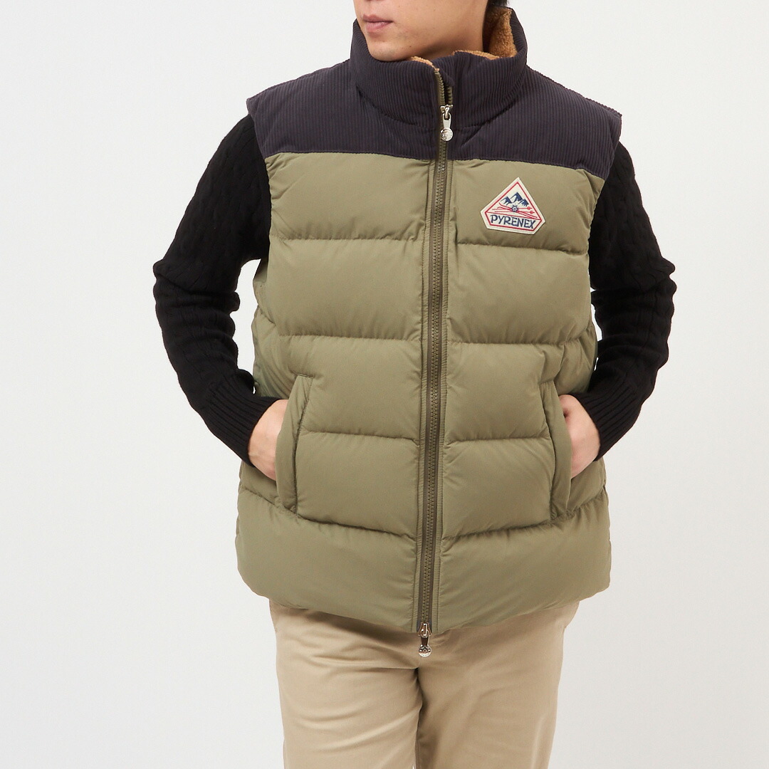 楽天市場】ピレネックス PYRENEX メンズダウンベスト スプートニック