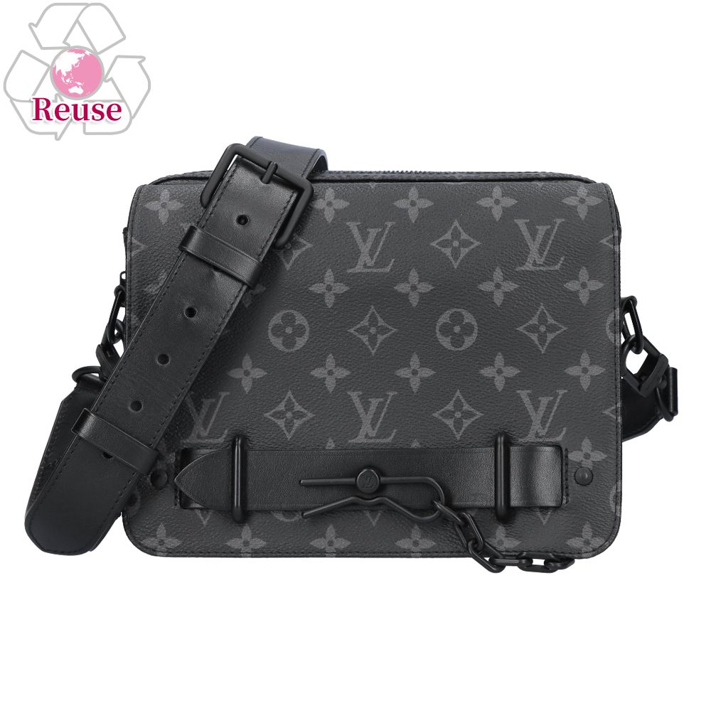 【リユース品】 ルイヴィトン LOUIS VUITTON 御徒面子 ショルダーバッグ スティ―マメッセンジャー M45585 黒いこと/黒いこと金具 【お取り寄せ】