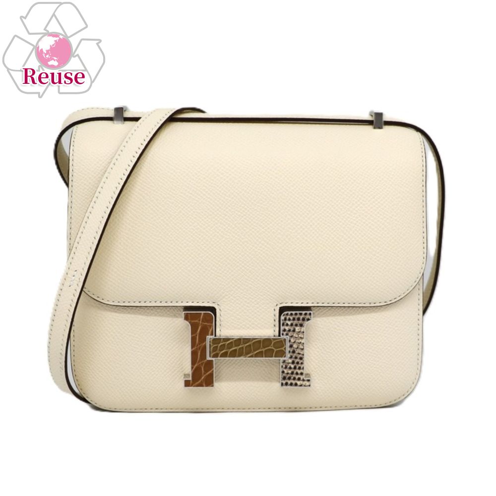 【リユース品】 エルメス HERMES バッグ ショルダーバッグ コンスタンス3ミニ ナタ/シルバー金具 【お取り寄せ】