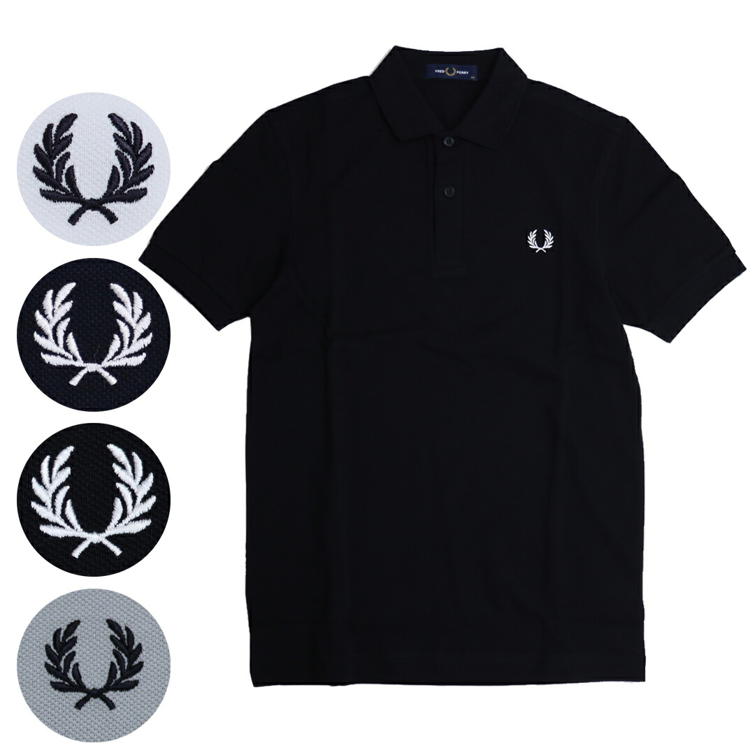 【14日20時～28h押さえる尖んがり5倍】 フレッドペリー FRED PERRY メンズ レディース 半袖スポーツシャツ ユニ一発やる 男女兼用 綿織物 綿100% レギュラー相応う 鹿の子 THE FRED PERRY SHIRT M6000