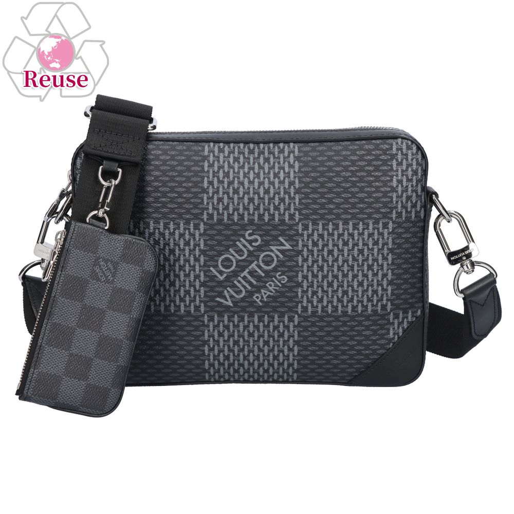 【リユース品】 ルイヴィトン LOUIS VUITTON 御徒面子 ショルダーバッグ 3重協奏曲伝達人 N50017 黒いこと系 【お取り寄せ】