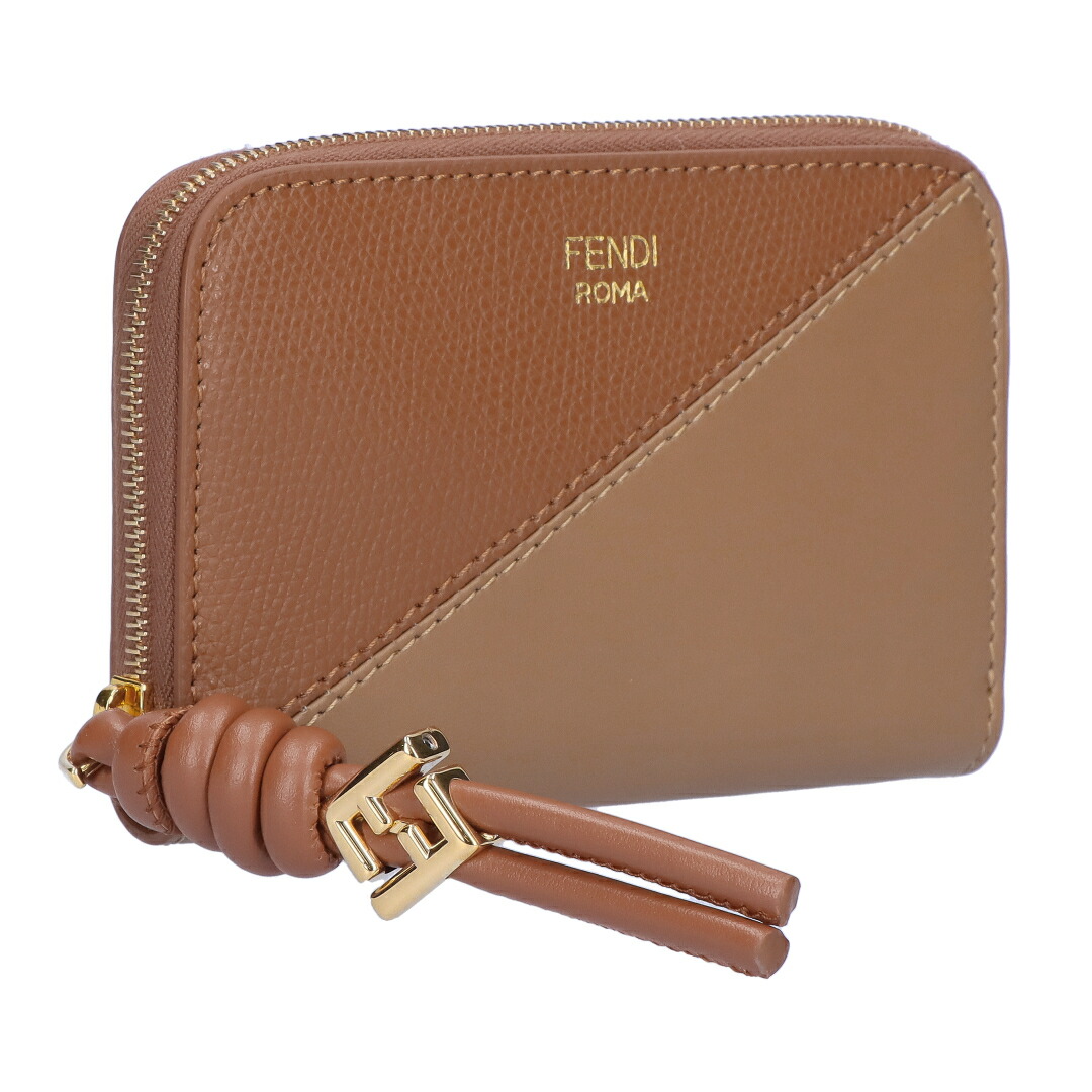 【7日0時～24h押さえる尖んがり5倍】 フェンディ FENDI 折金入れ 二つ折金入れ FF金剛石 8M0313 AYCA F1IRW  【お取り寄せ】