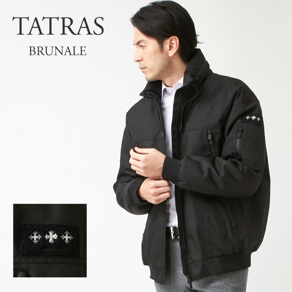 楽天市場 タトラス メンズダウンジャケット Brunale Mtlaa4101 D Black ブラック Tatras Clm エクセル ブランドショッピング