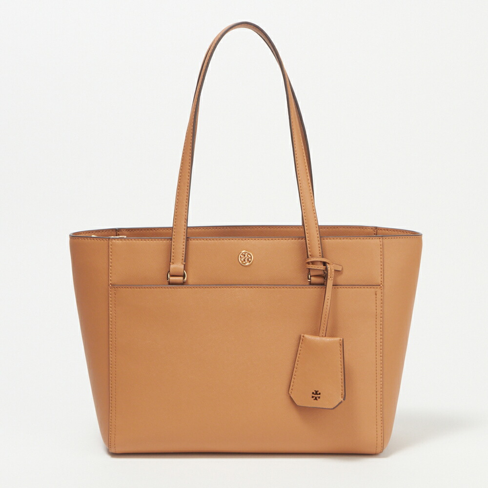 トリーバーチ TORY BURCH バッグ トートバッグ 【ロビンソンスモールトート：ROBINSON SMALL TOTE】 48380 ブラウン系(243/CARDAMOM) 【bgl】