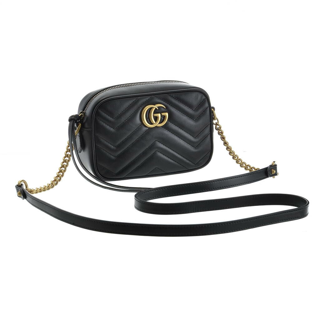 グッチ GUCCI バッグ ショルダー 448065 DTD1T 1000 【GG MARMONT 2.0】 NERO 【bgl】【flk】