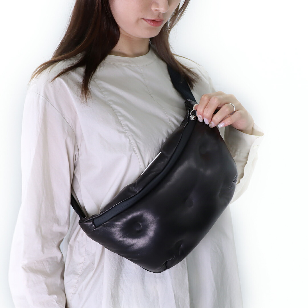 メゾンマルジェラボディバッグ【GLAMSLAM】S55WB0070P4480ブラック(T8013/BLACK)MAISONMARGIELA