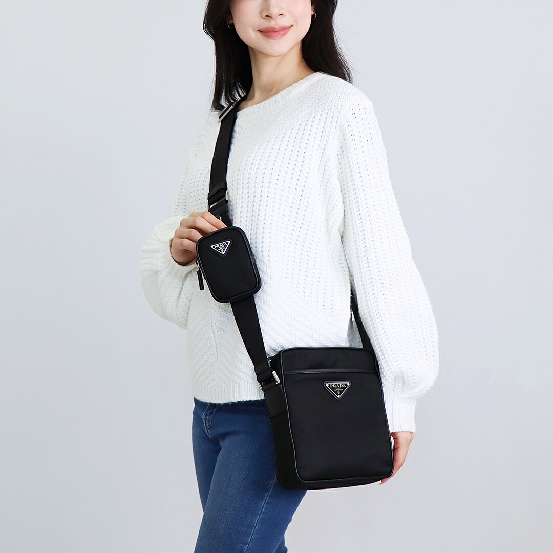 PRADA ショルダーバッグ SACCA 1BC204 2DNT PRADA 【お取り寄せ】 プラダ ショルダーバッグ SACCA 1BC204