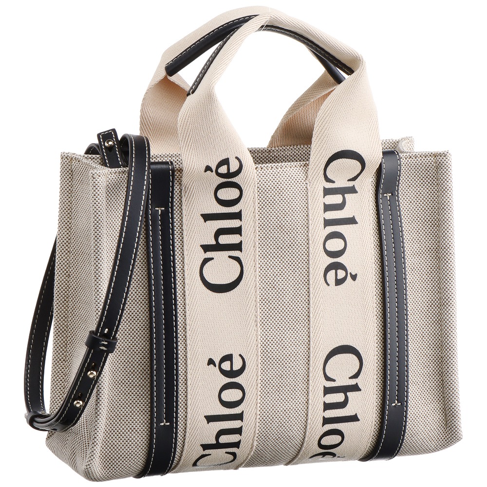 楽天市場】クロエ CHLOE 2WAYバッグ WOODY ミニトート CHC22AP237 I26