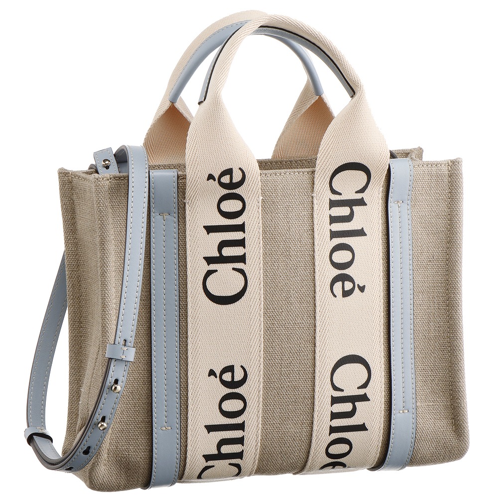 楽天市場】クロエ CHLOE 2WAYバッグ WOODY ミニトート CHC22AP237 I26