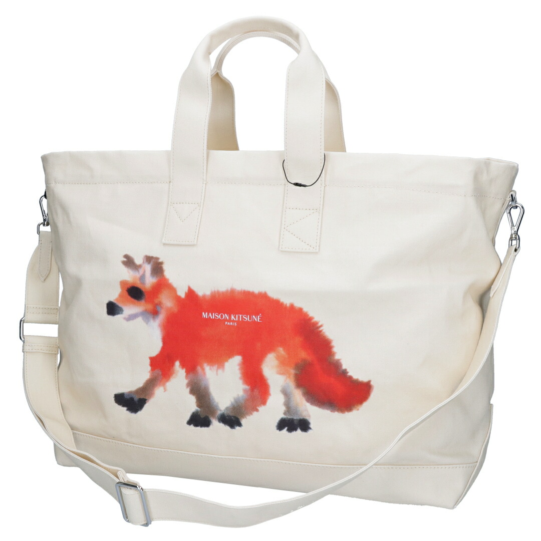 メゾンキツネ　トートバッグ メゾンキツネ バッグ MAISON KITSUNE バッグ メンズ レディース