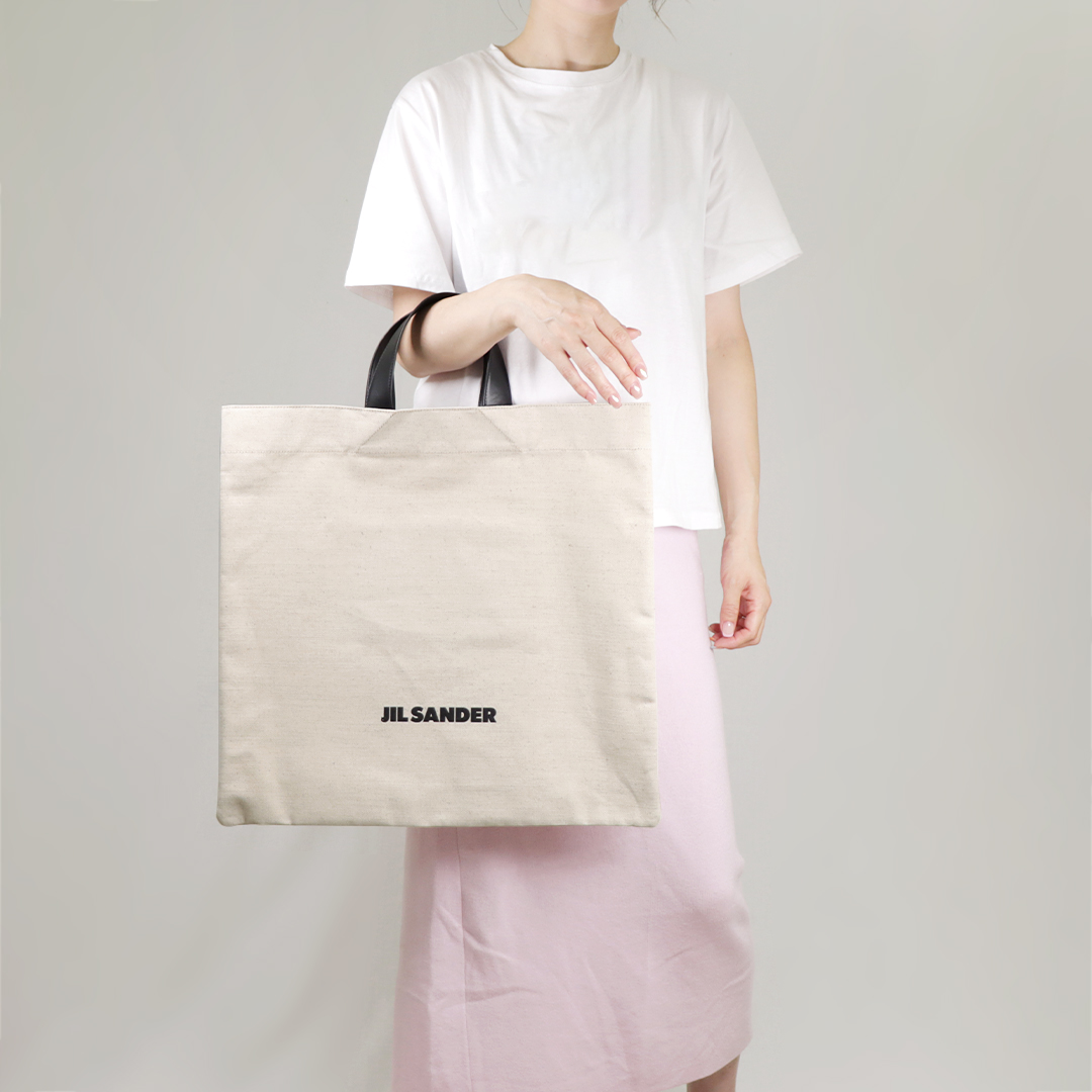 Jil Sander ジルサンダー トートバッグ ニットバッグ コットン 楽天市場】JIL SANDER ジルサンダー KNIT SHOPING TOTE BAG