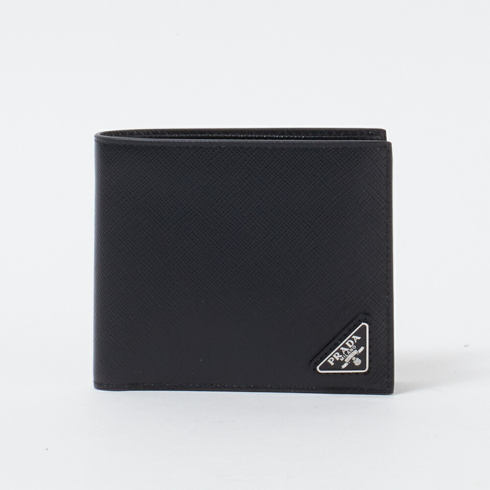 プラダ メンズ 折財布 Saffiano Triang 2mo738 2drm ブラック F0002 Nero Prada Fmcholollan Org Mx