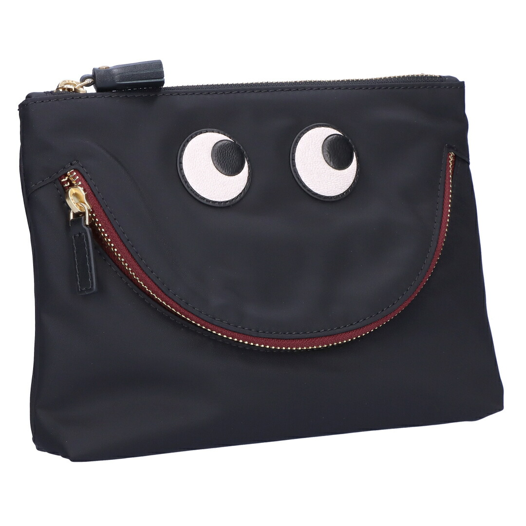 アニヤハインドマーチ　がま口　コインケース　プリント電車 ANYA HINDMARCH アニヤハインドマーチ コインケース Peeping