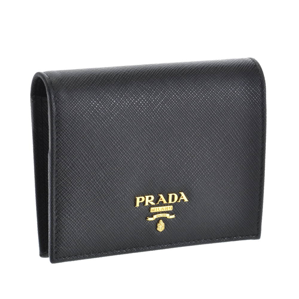 楽天市場】プラダ 財布 折財布 PRADA 1ML225 QWA F0002 NERO