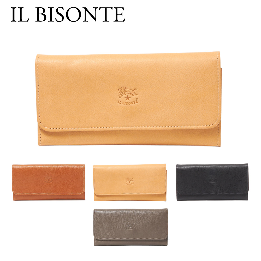 イルビゾンテ IL BISONTE C0775P PV0005 SCW009 財布 選べるカラー 長財布 新しい季節 BISONTE