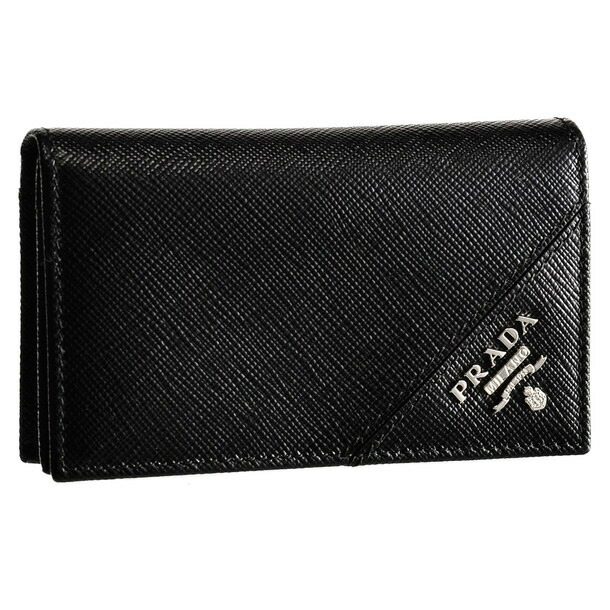 【極美品✨】現行型 RFID掲載 プラダ 札入れ カードホルダー サフィアーノ プラダ カードケース コインケース メンズ サフィアーノ
