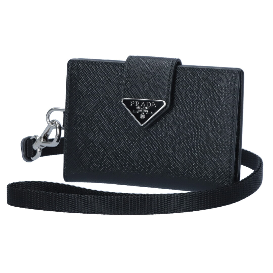 ブルー×レッド PRADA カードケース BLACK - 通販 - www.stekautomotive.com