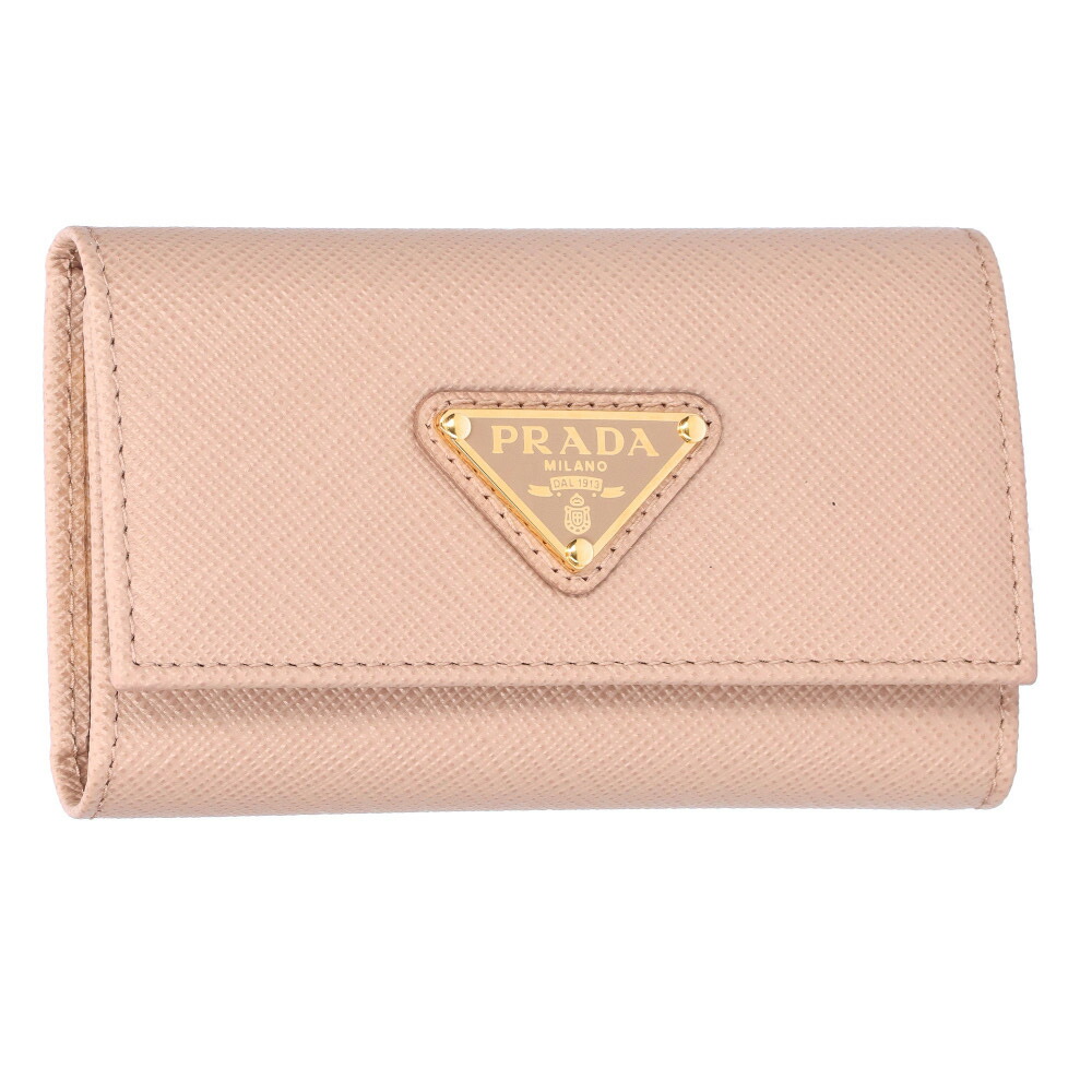 楽天市場】PRADA プラダ キーリング付き4連キーケース三角ロゴプレート