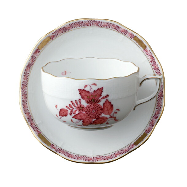 お年玉セール特価 Hkc 724 ティー アポニーベビーピンク Herend ティーカップ ソーサー ヘレンド カップ ソーサー