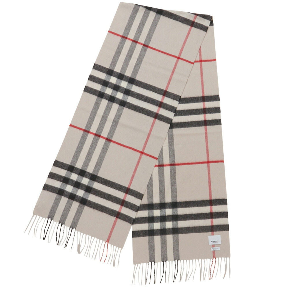 楽天市場】バーバリー マフラー カシミア ベージュ ブラック