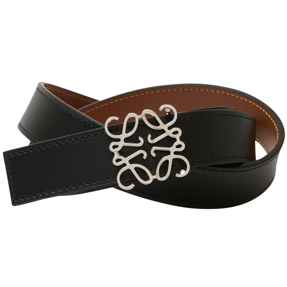 美品 LOEWE ロエベ ラムレザーコート トレンチコート アナグラム