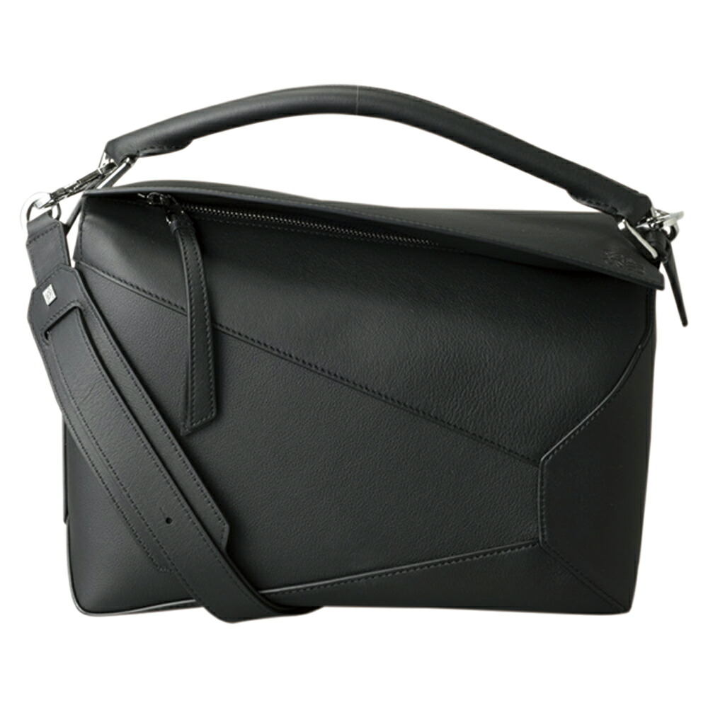 【予約会対象品】 ロエベ LOEWE ショルダーバッグ ハンドバッグ パスルバッグ A510P49X14 1100 ブラック 【お取り寄せ】｜テザーレブランドショップ