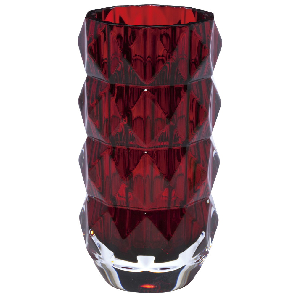 【予約会対象品】 バカラ BACCARAT 花瓶 ルクソール ベース レッド 2817143 【お取り寄せ】｜テザーレブランドショップ