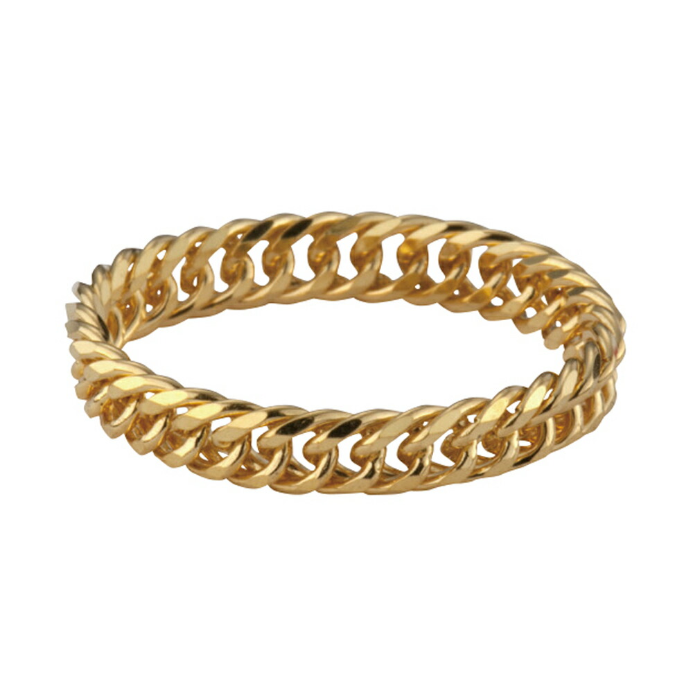 【予約会対象品】 ジュエリー JEWELRY チェーンリング 純金 ダブル6面 #9 【お取り寄せ】｜テザーレブランドショップ