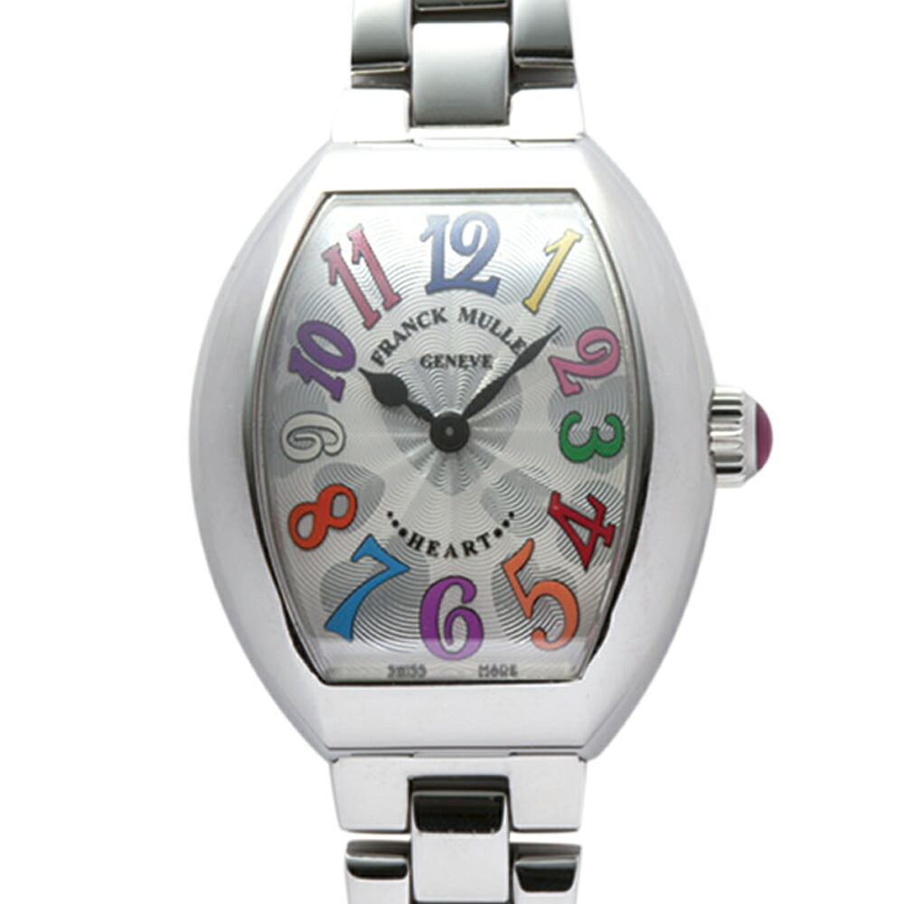 【予約会対象品】 フランクミュラー FRANCK MULLER 時計 レディースウォッチ ハートトゥハート 5002SQZ COLDRM OAC シルバー文字盤 【お取り寄せ】｜テザーレブランドショップ