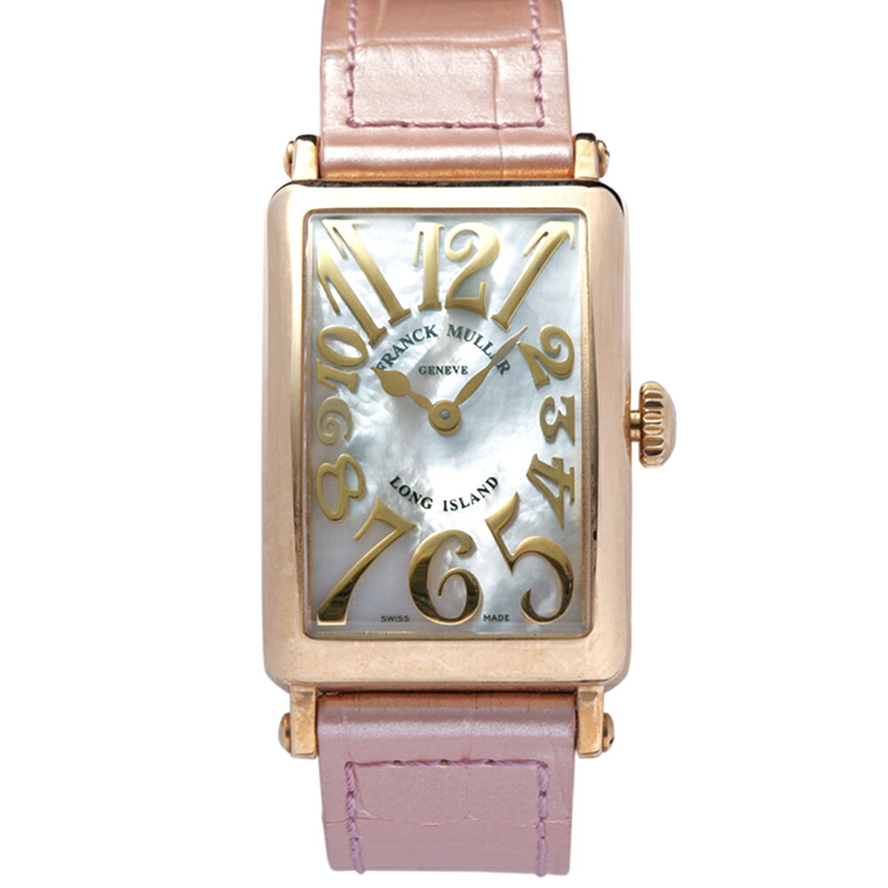 【予約会対象品】 フランクミュラー FRANCK MULLER 時計 レディースウォッチ ロングアイランド 902QZ REL MOP P 5N ピンクパール文字盤 【お取り寄せ】｜テザーレブランドショップ
