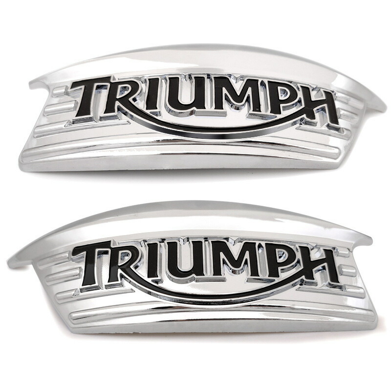 当時物　ビンテージ　トライアンフ　タンク　エンブレム 楽天市場】TRIUMPH 新品 トライアンフ タンク エンブレム